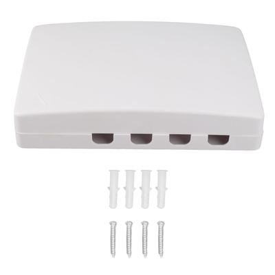 Faserverteilerbox 4 Kern FTTH Optischer Splitter Desktop Mini Universal für SC FC