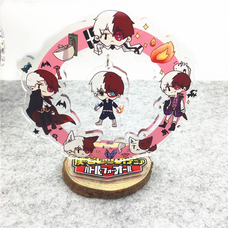 Gra Anime akademia bohaterów akrylowa postać cosplay stojak brelok akrylowa figurka stojak malowana dekoracja biurka ozdoba prezent