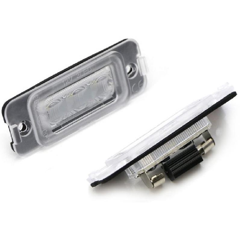 White CAN-bus LED License Plate Lights For Mercedes ML GL R Class W164 X164 W251