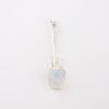 Gemma Opale Lattiginoso Gioielli in Argento Sterling 925 Ciondolo Fatto a Mano 1,79" Per Donne PP-60-19