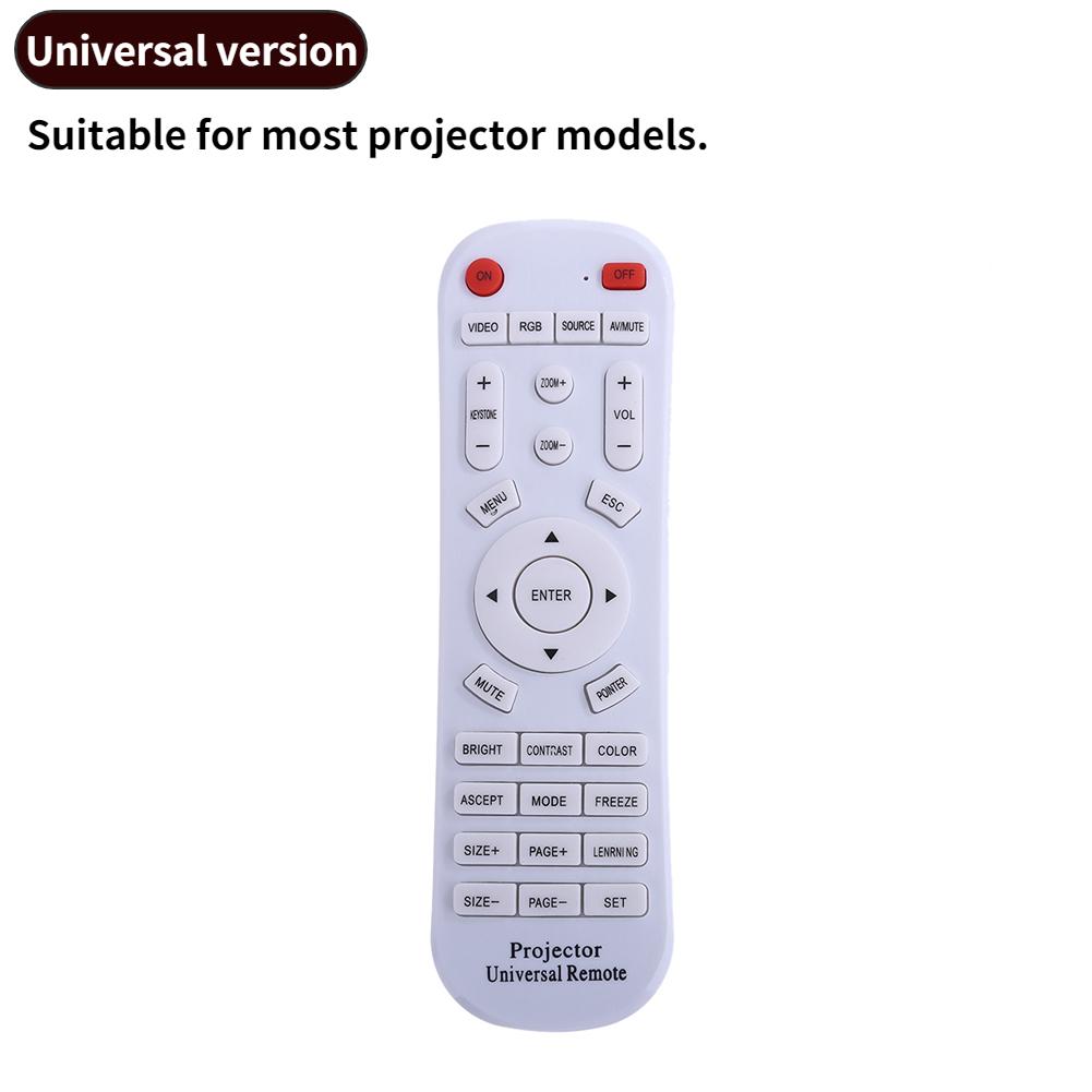 Universal Projector Remote Control for EPSON INFOCUS SONY BENQ ACER SANYO NEC SAMSUNG Remote Control Replacement Dropshipping