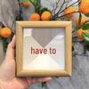 Festive Holiday Cross-Stitch Blessing Ornament Frame - Handmade DIY Gift for Friends