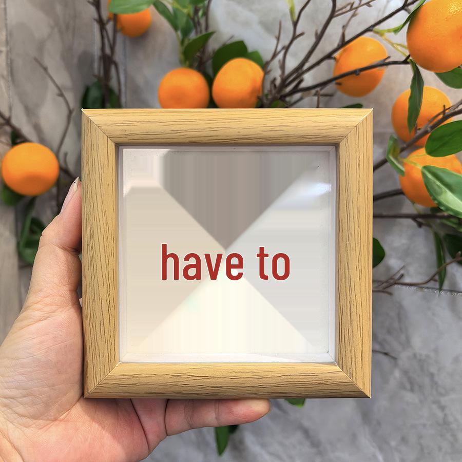 Festive Holiday Cross-Stitch Blessing Ornament Frame - Handmade DIY Gift for Friends