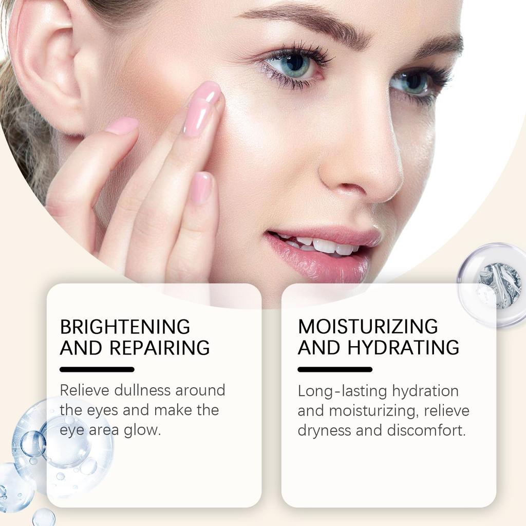 Caffeine Eye Serum Gently Refines the Skin Around the Eyes with a Moisturizing and Refreshing Treatment Essence.