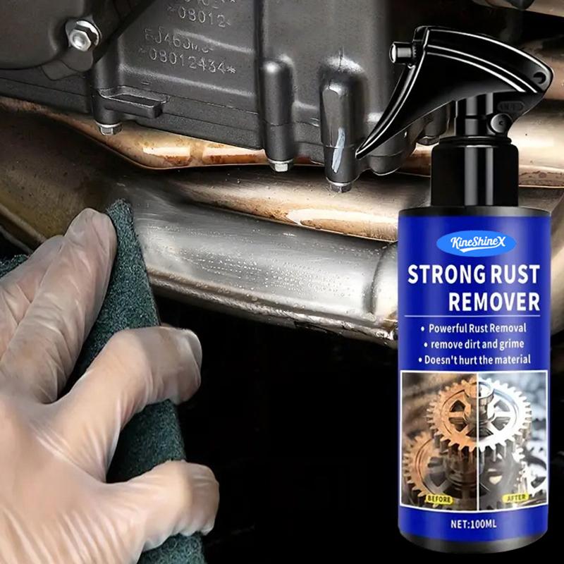 Car Rust Remover Clean Metal Iron Prowder Quickly Auto Exhaust Pipe Rust Derusting Spray Stain Removal Agent Car Wheel Hub Care