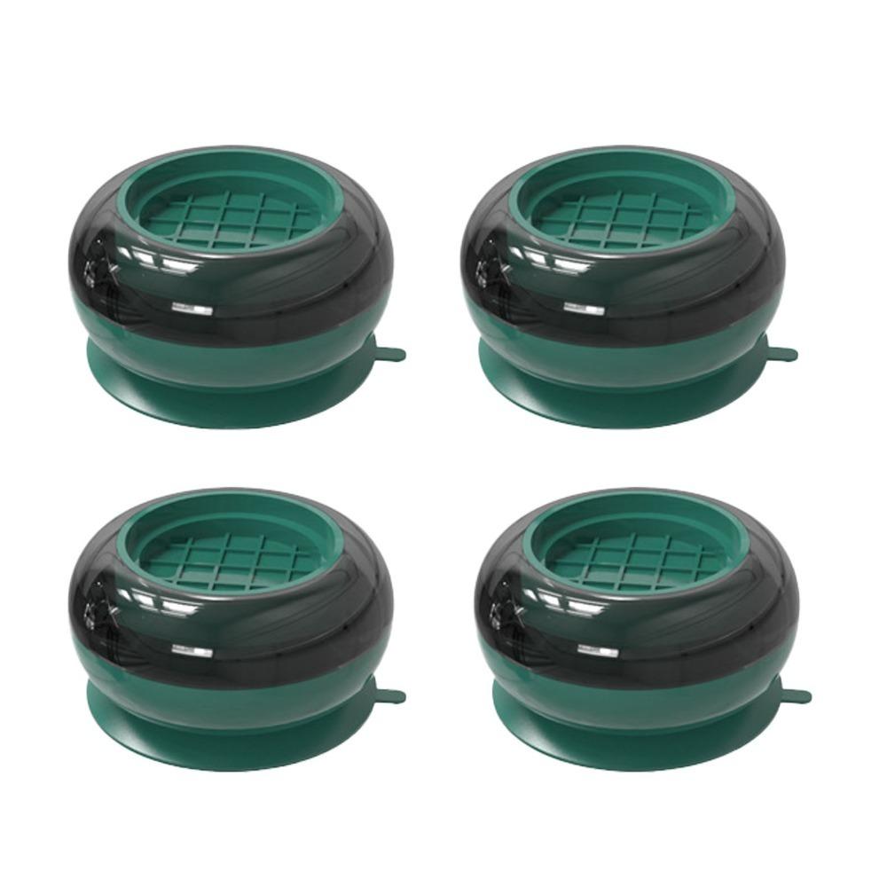 4Pcs Green Universal Washing Machine Refrigerator Base Stand 4Pcs