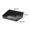 Yamazaki Amenity Box Black, Tower Series, 4220, 17.5cm X 13.5cm X 5cm