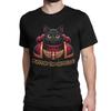Men's and Women's T-shirts Vintage Cotton T-shirt Khorne Chaos Film W-Warhammer 40k Printed Cotton Short Sleeve T-shirt