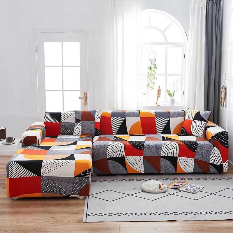 Elastic Sofa Cover, Sofa Cover, Full Foreskin Sofa Towel, Full Cover Fabric Combination, Four Season Single Double Three Person Set