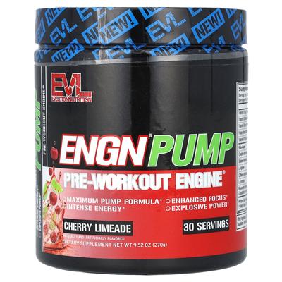 Engn Pump, Pre-Workout-Supplement, Kirsch-Limette, 270 g (270 gr)