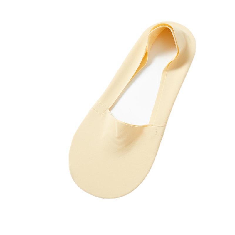 2026 Spring/Summer Women's Low Cut Ice Silk Anti-Slip Invisible Boat Socks