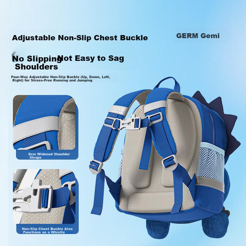 Germ Kids Backpack Lightweight Preschool Small School Bag Cute Cool Toddler Boys Girls Travel Bag