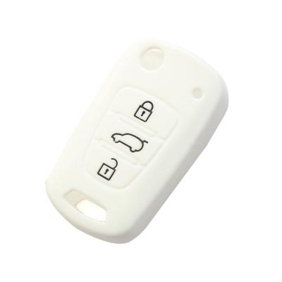 Custodia in Silicone per Chiave Auto Pieghevole Borsa Porta Telecomando Protettivo per Hyundai I30