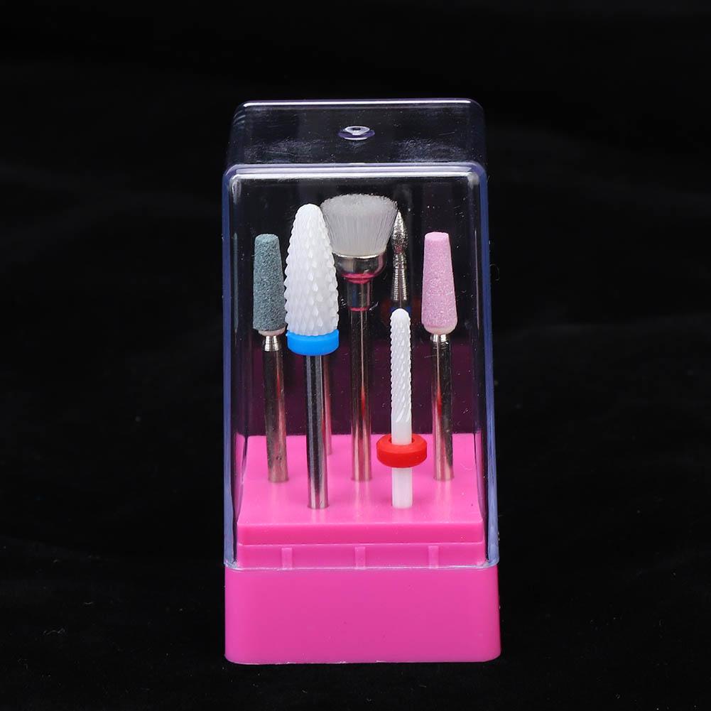 

7 шт. Профессиональная шлифовальная головка для нейл-арта, удаление омертвевшей кожи, шлифовальная полировальная головка для ногтей TZ-02