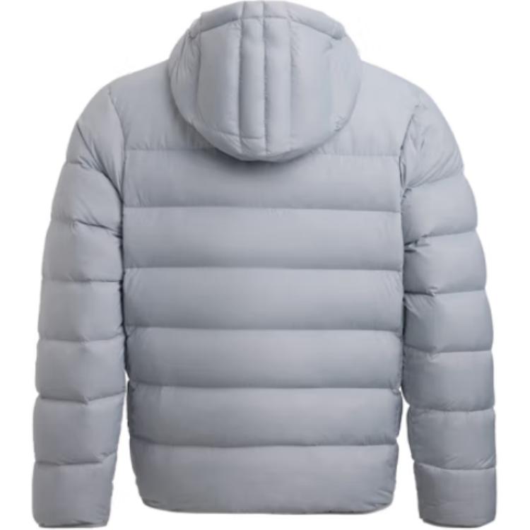 Under Armour Core Down Comfortable Warm Soft Simple Long Sleeve Quilted Down Jacket Men Jacket Modern-Gray 6001970-011