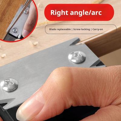 Woodworking Edge Trimmer Hand Planer Edge Bander Comfortable Grip Portable Design Versatile Application Edge Banding Cutter