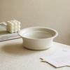 Matte Thick Ceramic Bowl Western Dessert Bowl Salad Bowl Concept Bowl Household Tableware Bowl Breakfast Noodle Bowl