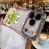 Cute Keroes Keroppies Phone Case for Xiaomi Redmi Note 15 14 13 12 14C 13C 12C 10C Pro Plus 4G 5G Anti-drop Transparent Cover