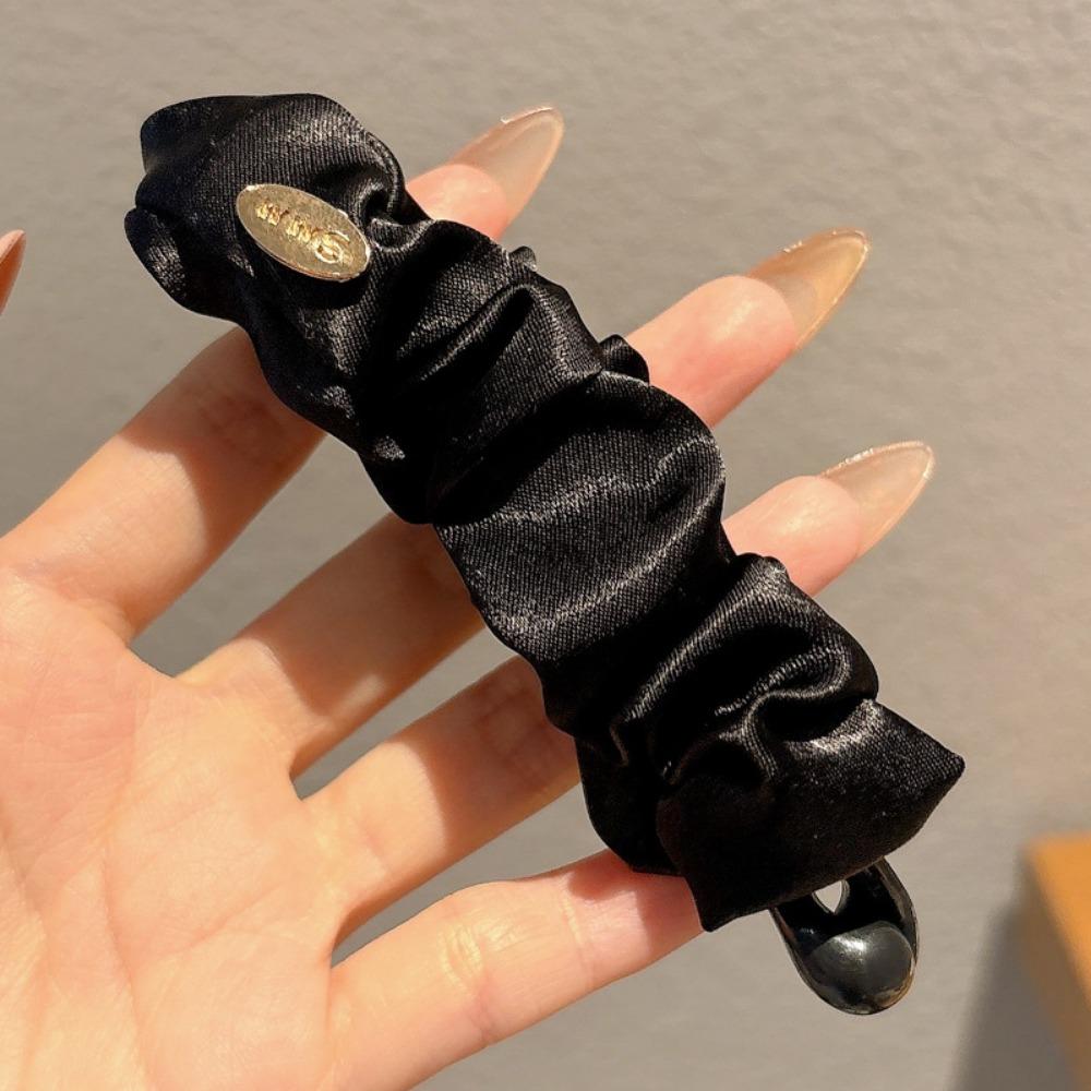 Korean Style Hairpin Barrette Fold Hair Ornament Sweet Banana Hair Clip  Special Occasions