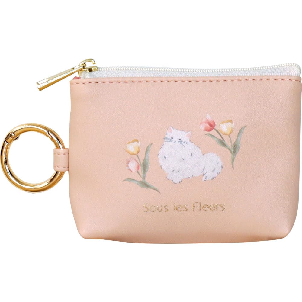 Лабораторный кошелек-карман для пропусков, Soule Fleur, Розовый, A26-SFPA-PK