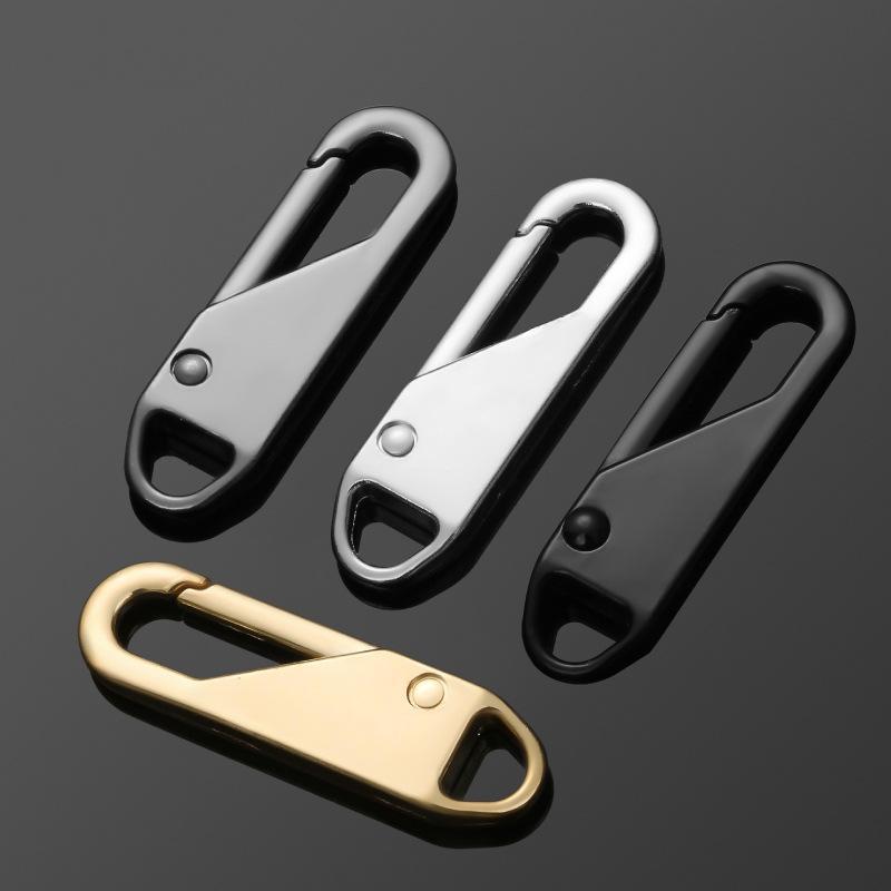 

Набор из 5 многофункциональных молний, мгновенный ремонт молнии, замена сломанной пряжки, дорожная сумка, чемодан, головка молнии, сделай сам, шитье и рукоделие Black