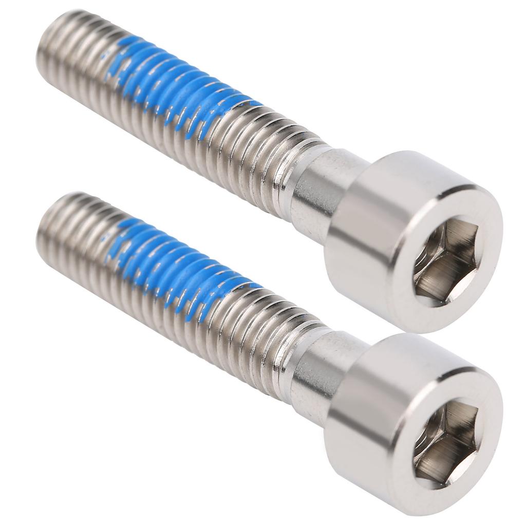 2 τεμ. Μ6x30mm Βίδες Λαιμού Τιμονιού Ποδηλάτου Βουνού Δρόμου Βίδες Καπακιού Ακουστικών ΠοδηλάτουΑσημί
