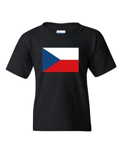 Czech Republic Country Flag Europe Nation Patriot DT Youth Kids T-Shirt Tee Unisex T-Shirt