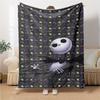 Nightmare Before Christmas Blanket Soft Throw Blanket For Home Bedroom Bed Sofa Travel Office Solid Christmas Blanket