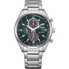 CA0459-79X Men's Analog Quartz Watch Stainless Steel Band Green Bracelet
