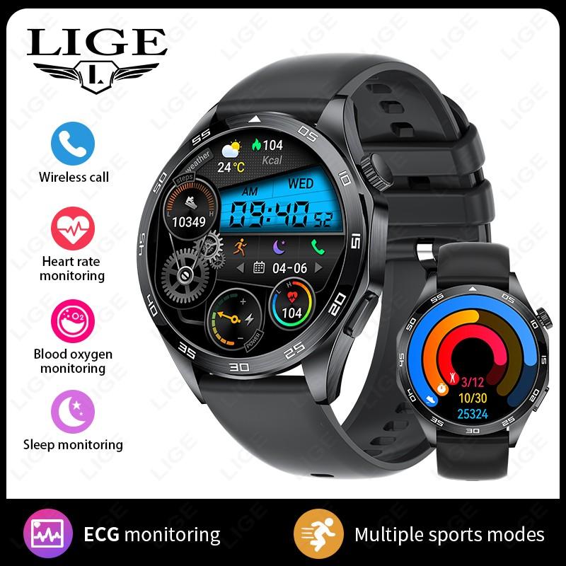 

Micro Physical Examination ECG+PPG Smart Watch Men Women Heart Rate Blood Oxygen Health Tracker Smartwatch Sport Watches чёрный