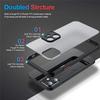 Shockproof Armor Phone Case For iPhone 16 15 14 13 12 11 Pro Max Mini XR XS 16 Plus Mini 16e Luxury Silicone Bumper Matte Cover