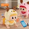 Electric Sounding Walking Baby Toy Learning To Climb Crawling Baby Toys  Boys Girl Gift