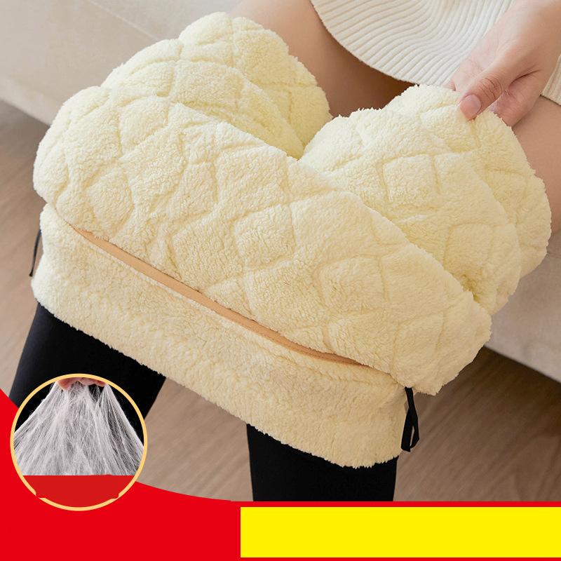 

Women Leggings Filling Pants Winter Thick Fleece Wool Legging Thick Warm Thermal 800g Thicken Trousers XXXXL