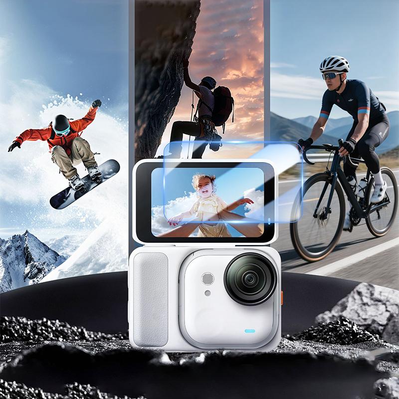 2Pieces Tempered Glass For Insta360 GO Ultra Screen Protector HD Protective Films For Insta360 GO Outdoor Gadgets