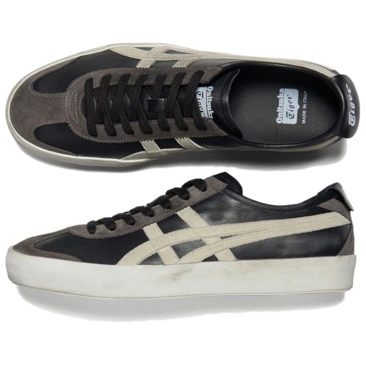 ONITSUKA TIGER Mexico 66 IM Comfortable Durable Low-Top Lifestyle Sneakers Unisex Sneakers Black White 1183C549-001