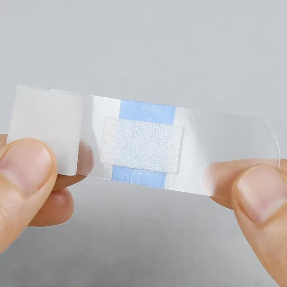 50Pcs Transparent Adhesive Wound Plaster Waterproof Medical Anti-Bacteria Band Aid Bandages Home Travel First Aid Kit