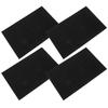 4Sheets Light Blocking Stickers Eva Self Adhesive Blackout Stickers for LED Power Indicator Lights Glare Prevention Shade
