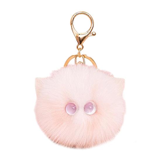 Keychain Pendant Plush Cartoon Cat Charm Key Chain Versatile Key Holder Backpack Car Key Accessories