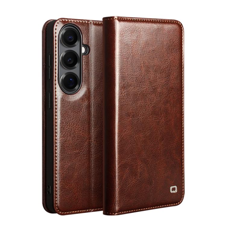 QIALINO Genuine Leather Phone Case