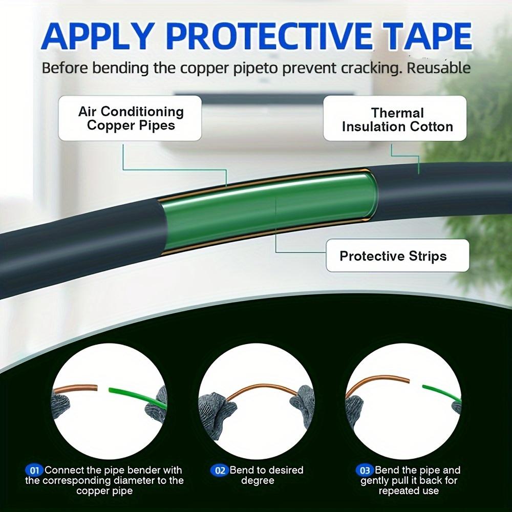 4pcs Air Conditioning Copper Pipe Tool Set Bender Copper Pipe Protective Sleeve Air Conditioning Copper Pipe Home Accessories