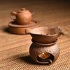Rough Pottery Tea Roasters Vintage Ceramic Tea Scenting Candle Base Black Tea Green Tea Scenting Tea Ceremony Kung Fu Tea Set