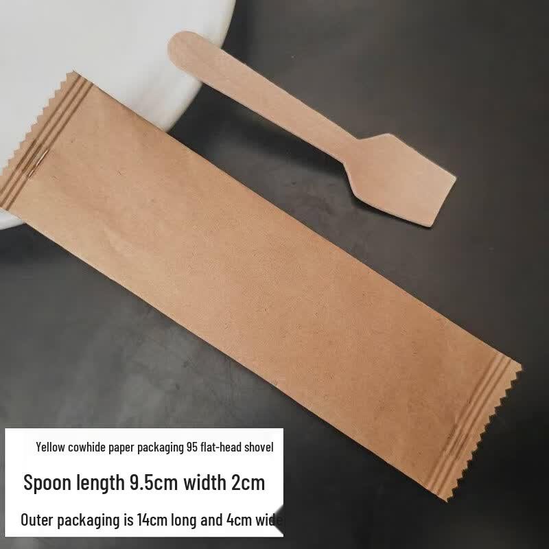 ZISIZ Eco-Friendly Disposable Rice Husk Cutlery
