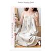 Sweet Cartoon Princess Style Nightgown for Women In Summer New Sexy Suspender Bubble Wrinkle Cloth Home Clothes