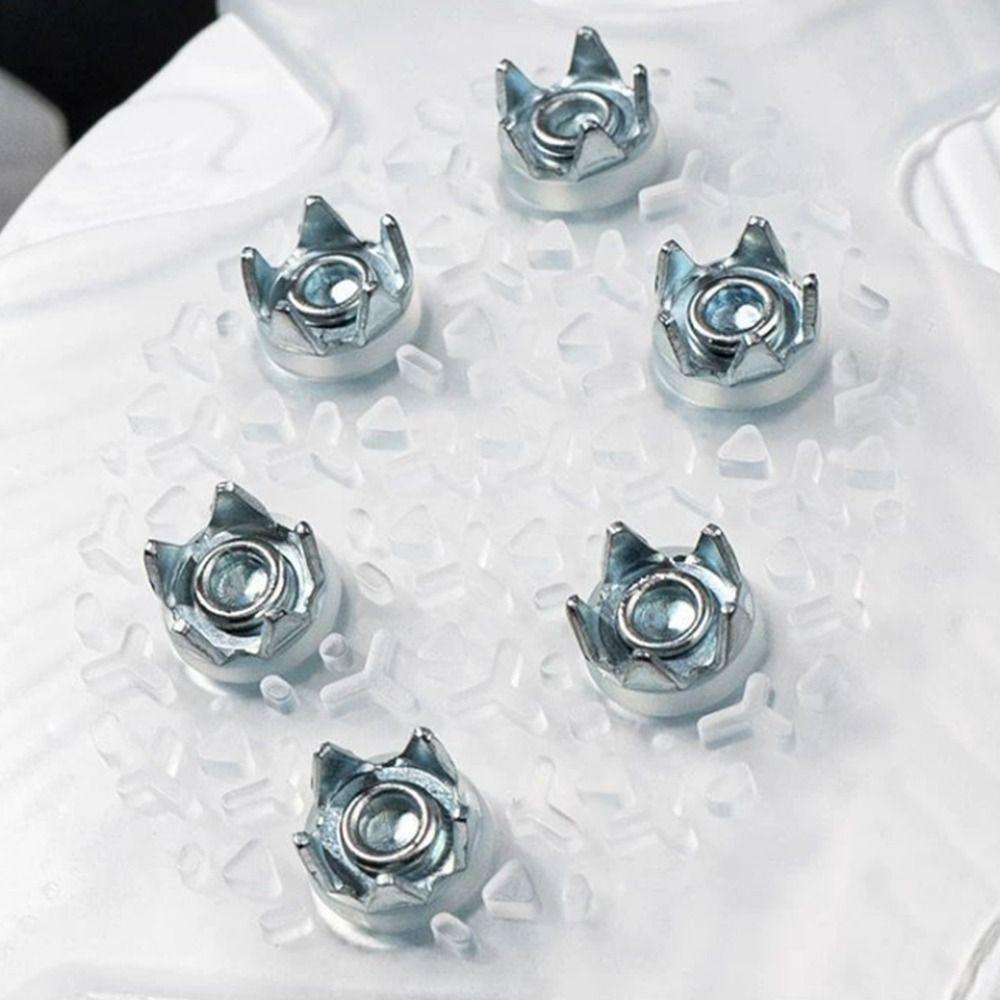 Rutschfeste Schuhspikes Abdeckung 10 Spikes Schnee Steigeisen Spikes Schuhe Ski Ausrüstung