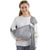 Vrbabies Baby Mesh Baby Sling for Suitable for and Side Suitable for Beach and Breathable Perfect for Summer Heat Carrier, Ultra-Lightweight Newborns,