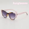 Unisex Retro Cat Eye Sunglasses Men Women'S New Trend Large Frame Driving Eyeglasses Fashion Outdoor Anti-Uv Sun Glasses Shades