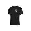 Nike Back Basketball Graffiti Printing Short Sleeve Black Men's CD0959-010