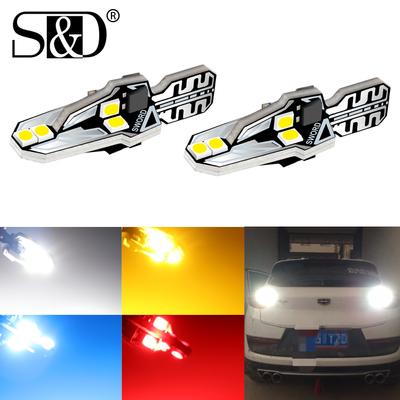 2 Pz Lampadina Led T15 W16W Led Canbus 920 921 912 Lampada 3035SMD Super Luminosa Luci Retromarcia Auto 6000K Bianco Rosso Giallo Blu 12V Luce Auto