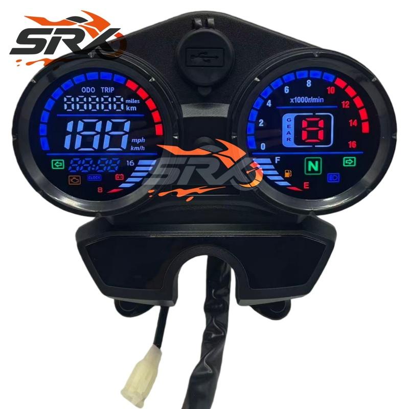 Светодиодный цифровой спидометр, одометр, тахометр для мотоцикла Bajaj Boxer 150 UG BM150 Discover 125 135 100 CT150