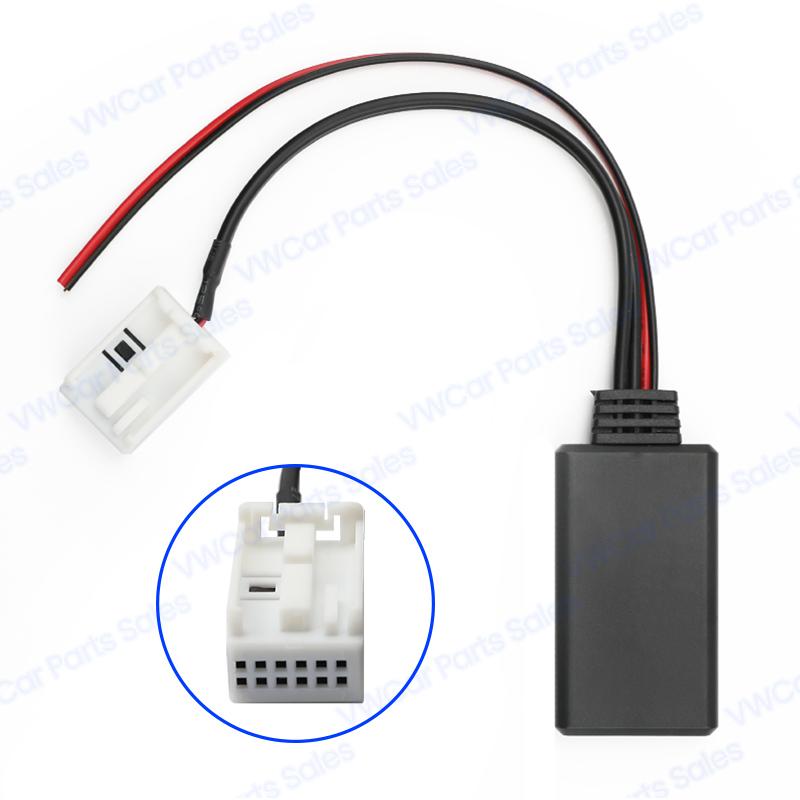 For Citroen C2 C3 RD4 For Peugeot 207 307 407 308 12Pin Car Radio RD4 Bluetooth Music AUX Phone Call Handsfree MIC Adapter